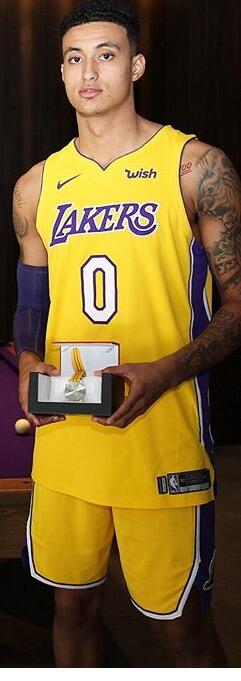 Lakers #0 Nick Young Yellow Customized Stitched NBA Jersey