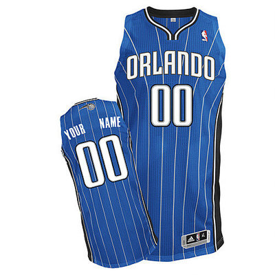 Magic Personalized Authentic Blue Jersey (S-5XL)