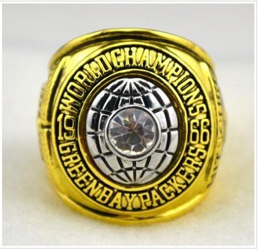 NFL Green Bay Packers World Champions Gold Ring_3