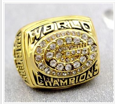 NFL Green Bay Packers World Champions Gold Ring_2