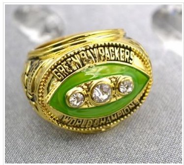 NFL Green Bay Packers World Champions Gold Ring_1