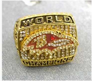 NFL Baltimore Ravens World Champions Pendant Ring