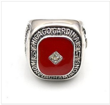 NFL Arizona Cardinals World Champions Silver Ring