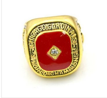 NFL Arizona Cardinals World Champions Gold Ring