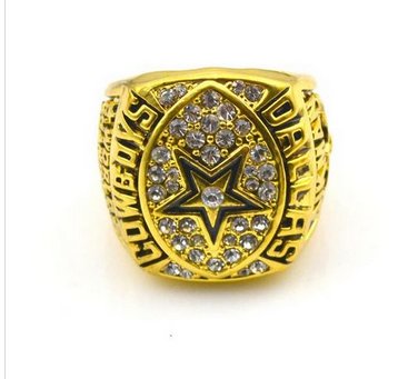 NFL Dallas Cowboys World Champions Gold Ring_3