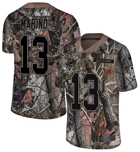Nike Dolphins #13 Dan Marino Camo Youth Stitched NFL Limited Rush Realtree Jersey Nike Dolphins #13 Dan Marino Camo Youth Stitched NFL Limited Rush Realtree Jersey