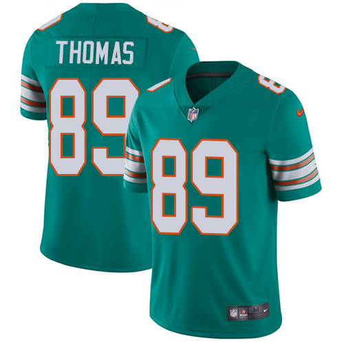 Nike Dolphins #89 Julius Thomas Aqua Green Alternate Youth Stitched NFL Vapor Untouchable Limited Jersey Nike Dolphins #89 Julius Thomas Aqua Green Alternate Youth Stitched NFL Vapor Untouchable Limited Jersey