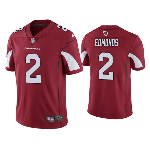 Men's Arizona Cardinals #2 Chase Edmonds Red Vapor Untouchable Limited Stitched Jersey Men's Arizona Cardinals #2 Chase Edmonds Red Vapor Untouchable Limited Stitched Jersey