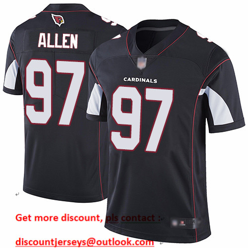 Cardinals #97 Zach Allen Black Alternate Men's Stitched Football Vapor Untouchable Limited Jersey