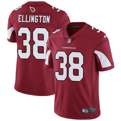 Nike Cardinals #38 Andre Ellington Red Team Color Men's Stitched NFL Vapor Untouchable Limited Jersey