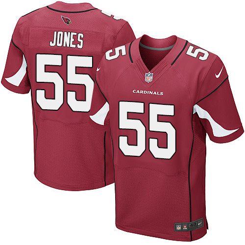 Nike Cardinals #55 Chandler Jones Red Team Color Men's Stitched NFL Elite Jersey