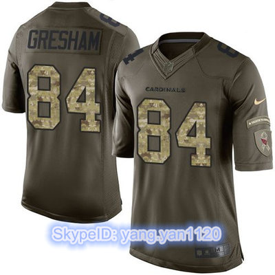 Nike Cardinals #84 Jermaine Gresham Green Men's Stitched NFL Limited Salute to Service Jersey