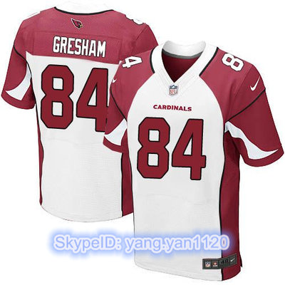 Nike Cardinals #84 Jermaine Gresham White Men's Stitched NFL Elite Jersey
