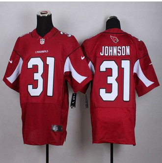 New Arizona Cardinals #31 David Johnson Red Team Color Men's Stitched NFL Elite jersey
