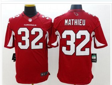 New Arizona Cardinals #32 Tyrann Mathieu Red Team Color NFL Limited Jersey New Arizona Cardinals #32 Tyrann Mathieu Red Team Color NFL Limited Jersey