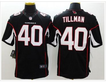NEW Arizona Cardinals #40 Pat Tillman Black Alternate NFL Limited Jersey