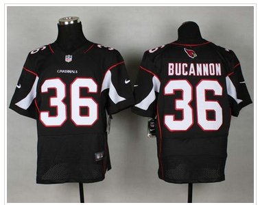 NEW Arizona Cardinals #36 Deone Bucannon Black Alternate NFL Elite Jersey