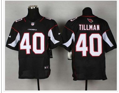 NEW Arizona Cardinals #40 Pat Tillman Black Alternate NFL Elite Jersey