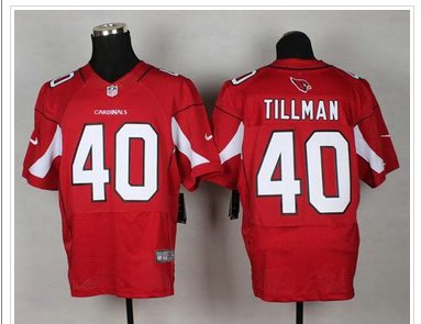 NEW Arizona Cardinals #40 Pat Tillman Red Team Color NFL Elite Jersey