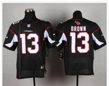 NEW Arizona Cardinals #13 Jaron Brown Red Team Color NFL Elite Jersey (1)
