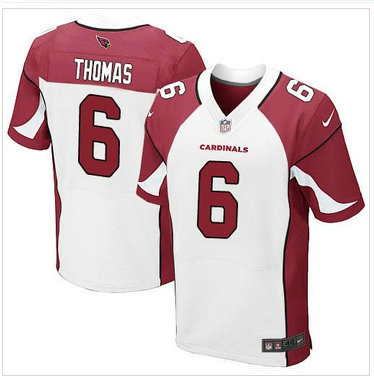 NEW Cardinals #6 Logan Thomas White Men's Stitched NFL Elite Jersey