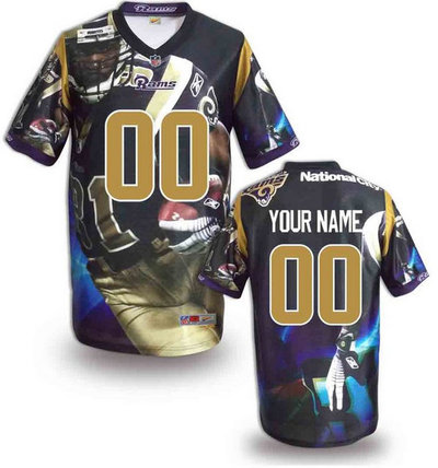 Nike Los Angeles Rams Customized Jersey (12)