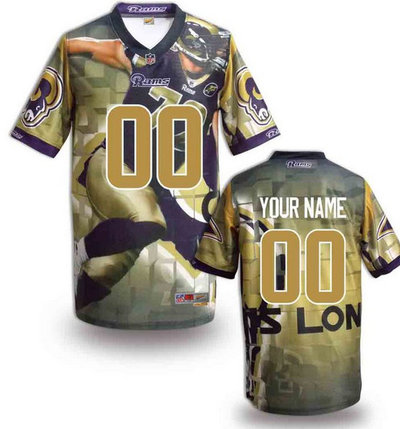 Nike Los Angeles Rams Customized Jersey (10)