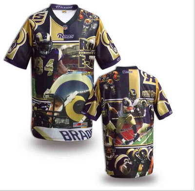 Nike Los Angeles Rams Customized Jersey (7)