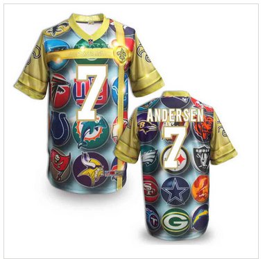 New Orleans Saints #7 Morten Andersen Stitched NFL Elite Fanatical Version Jersey (8)