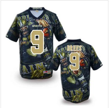 New Orleans Saints #9 Drew Brees Stitched NFL Elite Fanatical Version Jersey (1) New Orleans Saints #9 Drew Brees Stitched NFL Elite Fanatical Version Jersey (1)