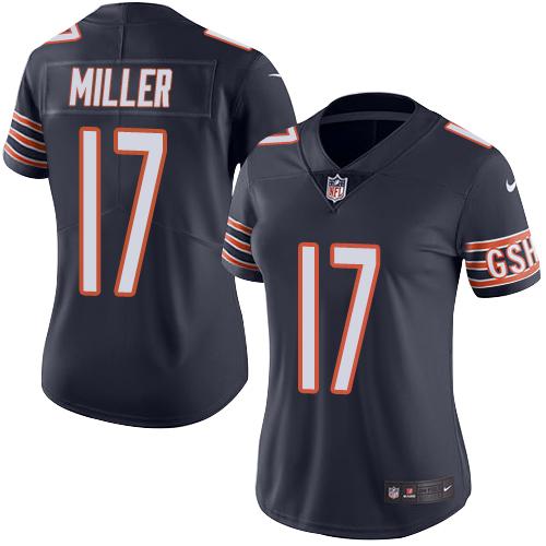 Nike Bears #17 Anthony Miller Navy Blue Team Color Women's Stitched NFL Vapor Untouchable Limited Jersey Nike Bears #17 Anthony Miller Navy Blue Team Color Women's Stitched NFL Vapor Untouchable Limited Jersey