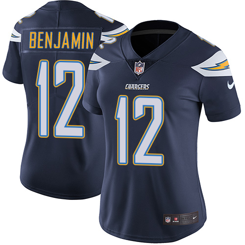 Nike Chargers #12 Travis Benjamin Navy Blue Team Color Women's Stitched NFL Vapor Untouchable Limited Jersey Nike Chargers #12 Travis Benjamin Navy Blue Team Color Women's Stitched NFL Vapor Untouchable Limited Jersey