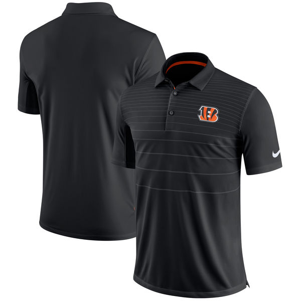 Men's Cincinnati Bengals Nike Black Early Season Polo