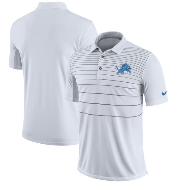Men's Detroit Lions Nike White Early Season Polo