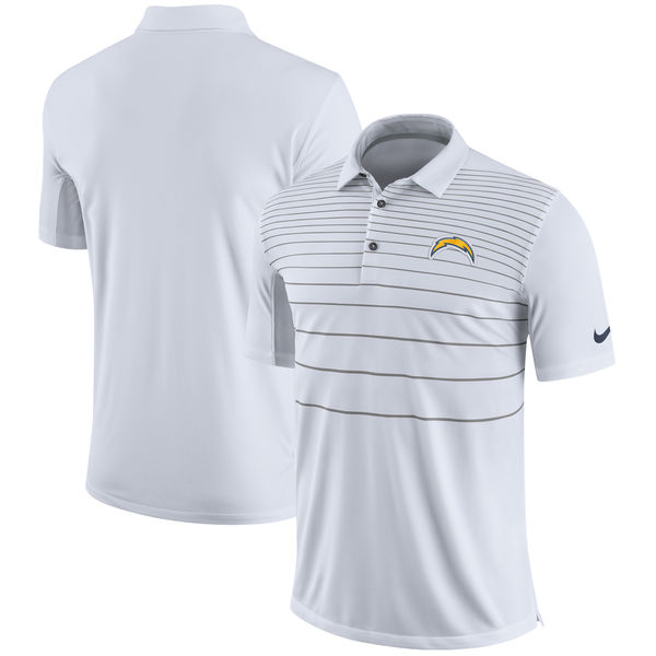 Men's Los Angeles Chargers Nike White Early Season Polo