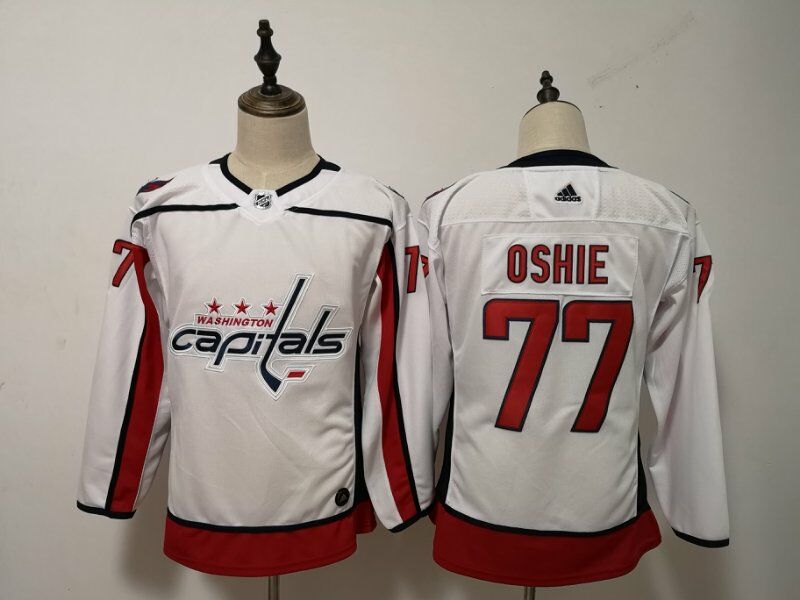 Youth Adidas Capitals #77 Evgeny Kuznetsov Black Authentic Team Logo Fashion Stitched NHL Jersey
