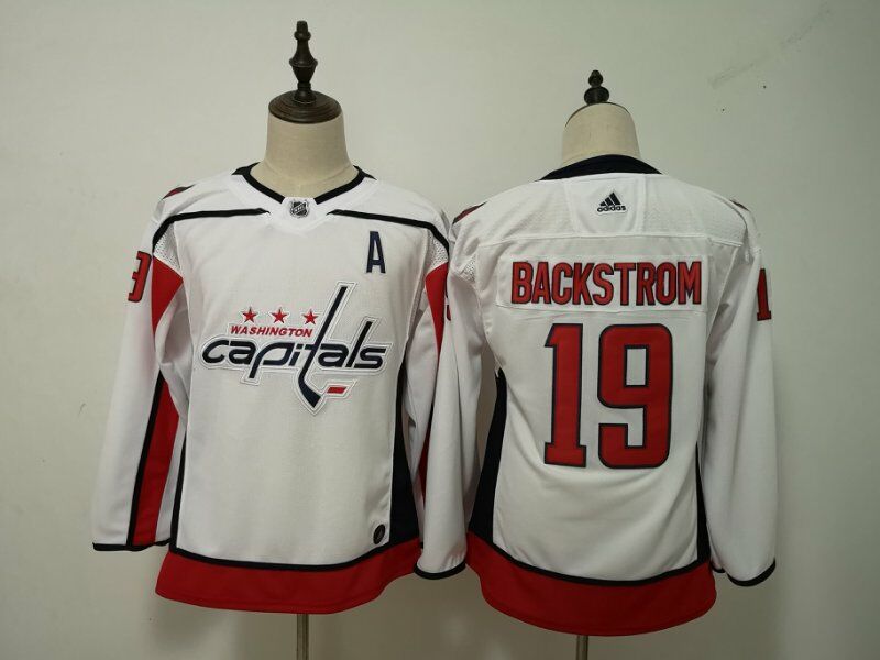 Youth Adidas Capitals #19 Evgeny Kuznetsov Black Authentic Team Logo Fashion Stitched NHL Jersey