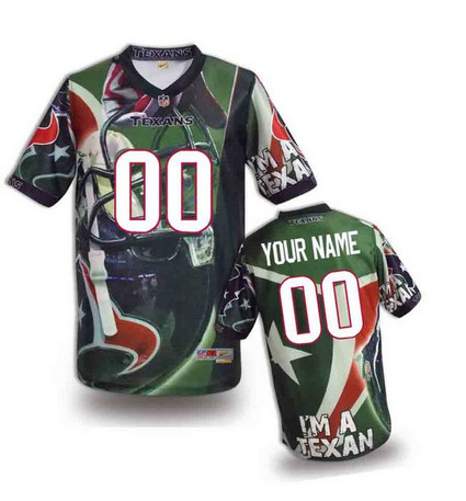 Nike Houston Texans Youth Customized Jerseys (2)