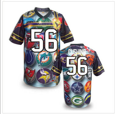 Houston Texans #56 Brian Cushing Stitched NFL Elite Fanatical Version Jersey (10)