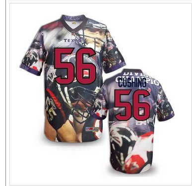 Houston Texans #56 Brian Cushing Stitched NFL Elite Fanatical Version Jersey (9)