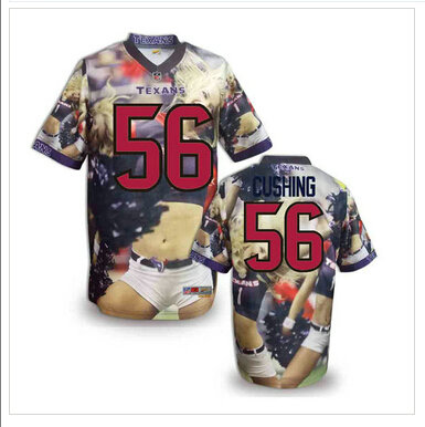 Houston Texans #56 Brian Cushing Stitched NFL Elite Fanatical Version Jersey (8)
