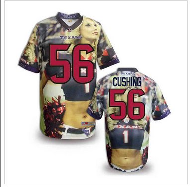 Houston Texans #56 Brian Cushing Stitched NFL Elite Fanatical Version Jersey (6)