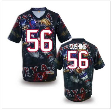 Houston Texans #56 Brian Cushing Stitched NFL Elite Fanatical Version Jersey (1)