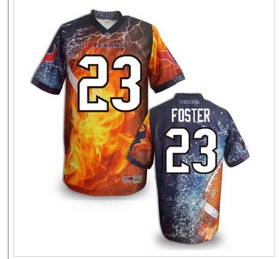 Houston Texans #23 Arian Foster Stitched NFL Elite Fanatical Version Jersey (11)