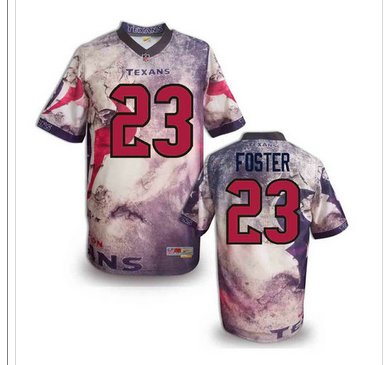 Houston Texans #23 Arian Foster Stitched NFL Elite Fanatical Version Jersey (5)