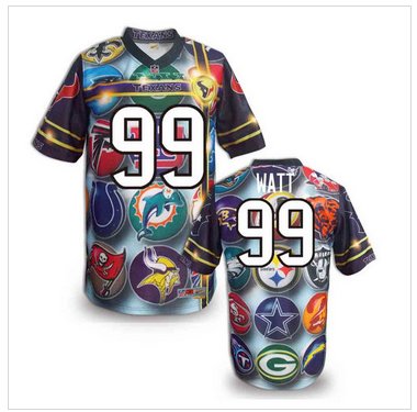 Houston Texans #99 J.J. Watt Stitched NFL Elite Fanatical Version Jersey (10)