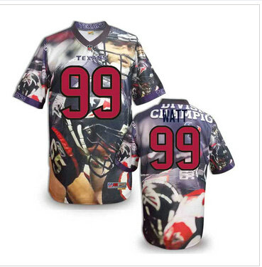 Houston Texans #99 J.J. Watt Stitched NFL Elite Fanatical Version Jersey (9)