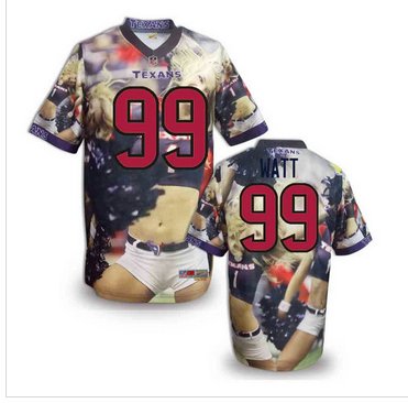 Houston Texans #99 J.J. Watt Stitched NFL Elite Fanatical Version Jersey (8)