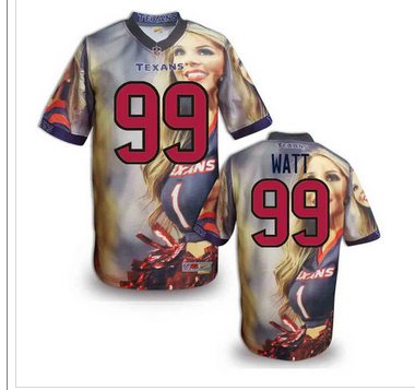 Houston Texans #99 J.J. Watt Stitched NFL Elite Fanatical Version Jersey (7)
