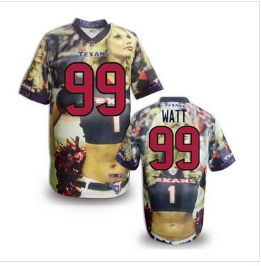 Houston Texans #99 J.J. Watt Stitched NFL Elite Fanatical Version Jersey (6)